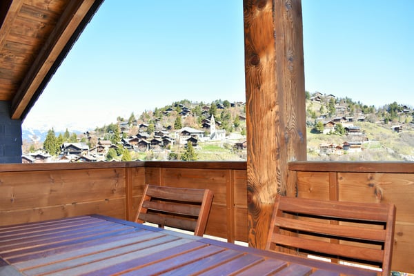 A la semaine ou au mois - appartement 3 pièces à Vercorin avec vue panoramique 14