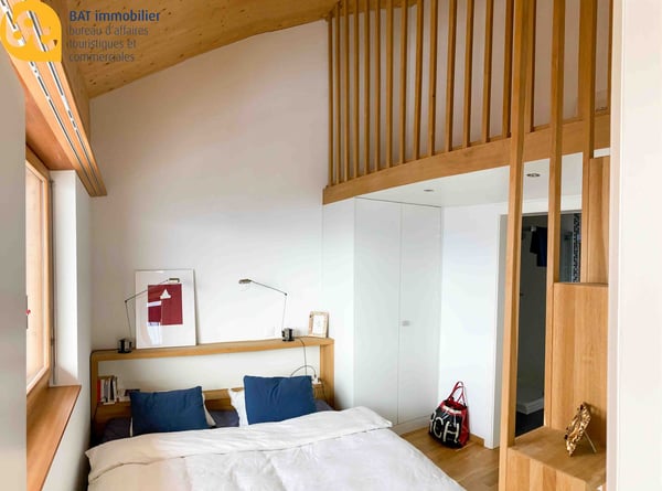 A louer pour une année - Magnifique duplex avec vue imprenable à Nax 8
