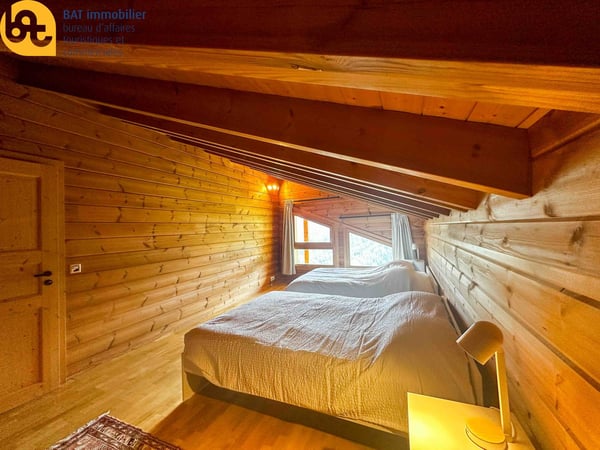 Appartement lumineux et spacieux au rez supérieur d'un chalet avec vue dégagée 11