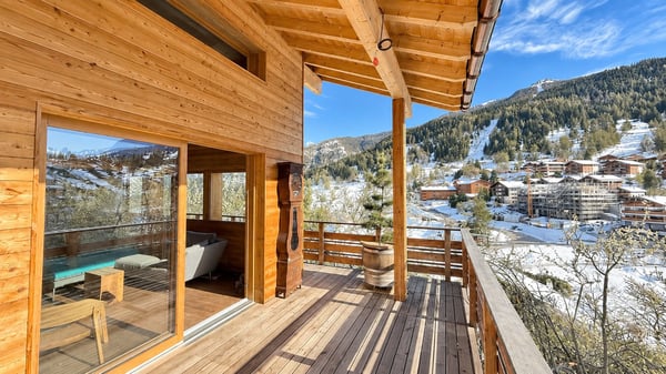 SAISON HIVER 2027 - Chalet 2 pièces avec balcon et belle vue sur le Crêt 7