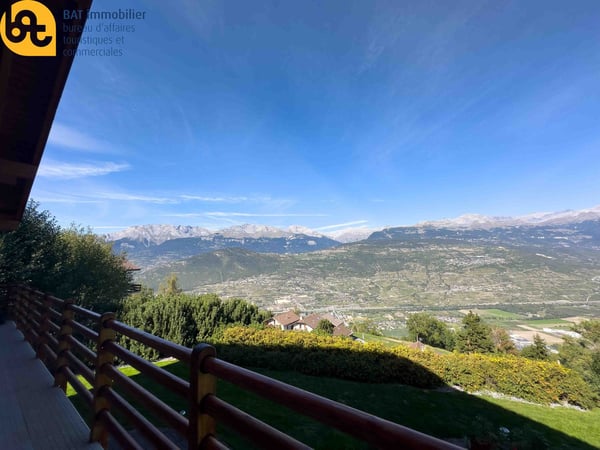 SAISON HIVER - Chalet chaleureux à Grône – Vue imprenable sur les montagnes 14