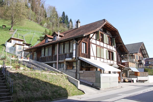 Liegenschaft mit zwei Wohnungen und ehemaliger Schreinerei mitten in Signau 3