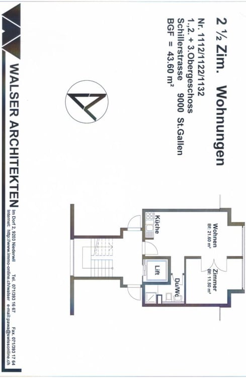 2-Zimmer-Wohnung nahe Kreuzbleiche 2