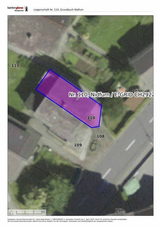 6.5-Zimmer Doppel-Einfamilienhaus in Nidfurn GL 20
