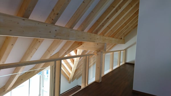 Dach-/Duplex-Wohnung in der Wohnsiedlung Schmiedehof 7