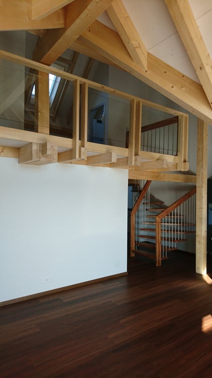 Dach-/Duplex-Wohnung in der Wohnsiedlung Schmiedehof 6