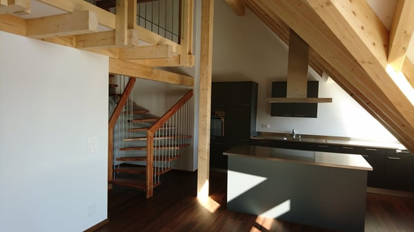 Dach-/Duplex-Wohnung in der Wohnsiedlung Schmiedehof 2