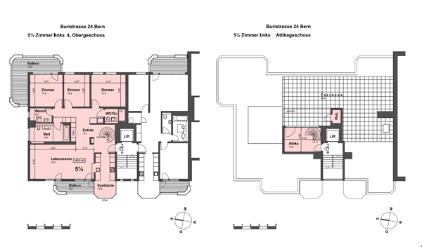 exklusive 1.5-Zimmerwohnung mit grosser Dachterrasse 10