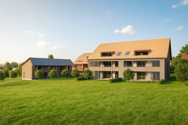 Dachwohnung 5,5-Zimmer mit Galerie - angrenzend an Landwirtschaftszone! 2
