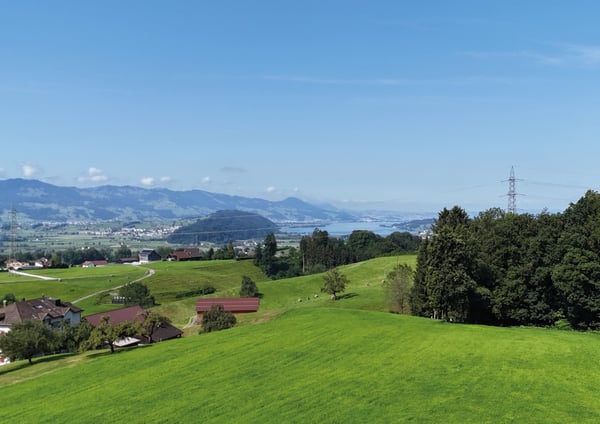 Neubau-Eigentumswohnung, 3.5 Zimmer mit Sitzplatz und Grünfläche in Gommiswald 1