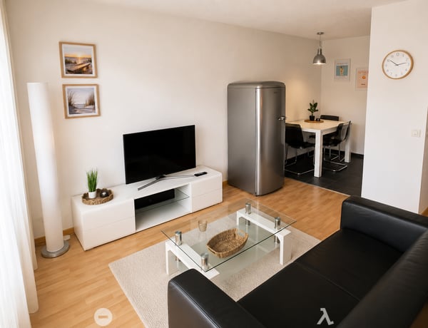 Möbliert wohnen im Herzen von Biel – 40 m², Balkon, Klima & Sauna 5