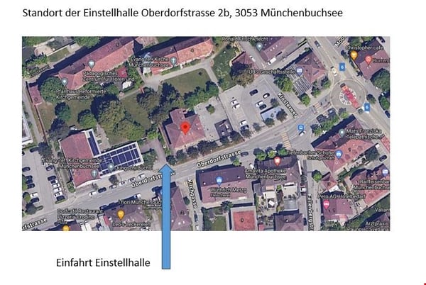Einstellhallenparkplatz im Zentrum von Münchenbuchsee zu vermieten 1