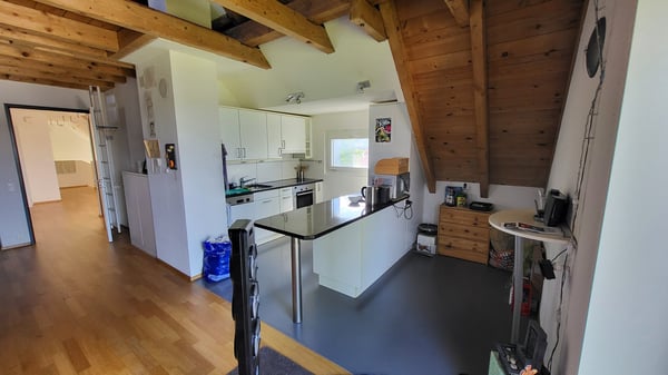 Charmante Dachgeschosswohnung mit Seeblick in Zürich-Wollishofen 5
