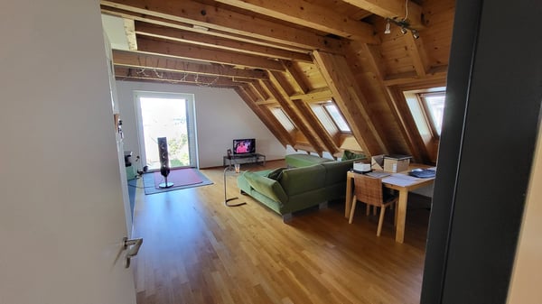 Charmante Dachgeschosswohnung mit Seeblick in Zürich-Wollishofen 3