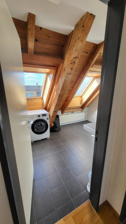 Charmante Dachgeschosswohnung mit Seeblick in Zürich-Wollishofen 6