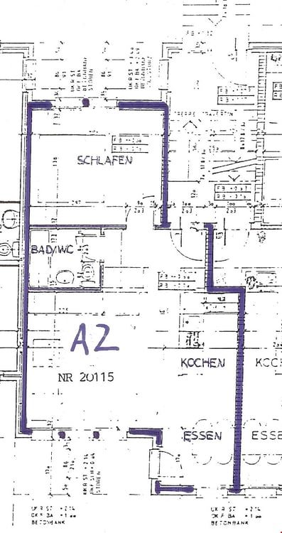 3.5-Zi Wohnung mit Sitzplatz und Schlossblick 3