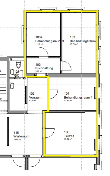 Büro/Praxisräume in historischem Gebäude 7