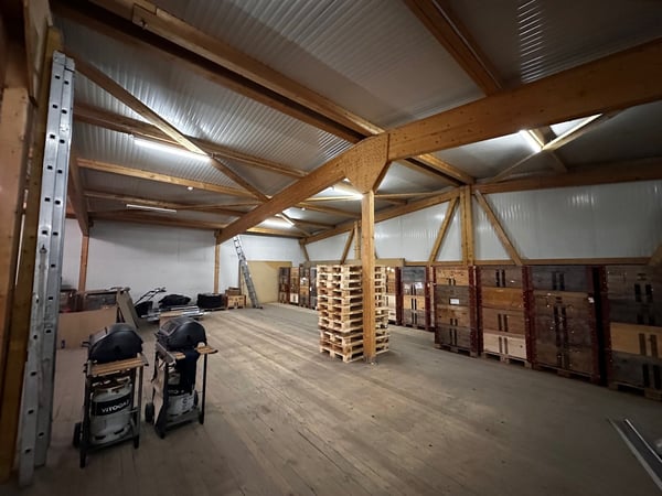 Lagerflächen in Industriezone 