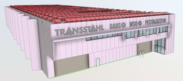 Neubau Logistikhalle im Industriegebiet West in Pieterlen 1