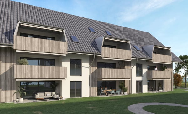 Moderne 1.5-Zimmer-Dachgeschosswohnung mit Galerie an ruhiger Lage von Etziken 7