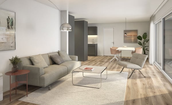 Moderne 1.5-Zimmer-Erdgeschosswohnung in ruhiger Lage von Etziken 9