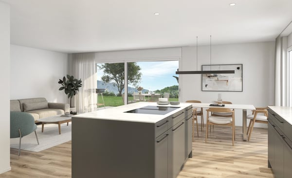 Moderne 3.5-Zimmer-Dachgeschosswohnung in ruhiger Lage von Etziken 13