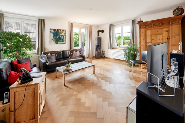 Maisonettewohnung mit grosser Terrasse, Zentrum Niederscherli 2