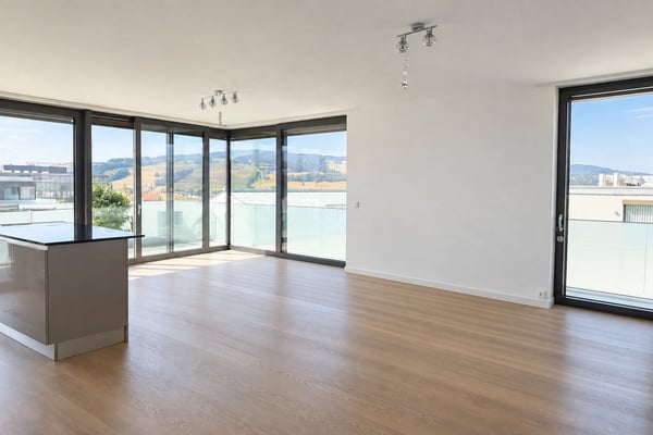 Appartement attique de 4.5 pièces avec terrasse à Bulle 4