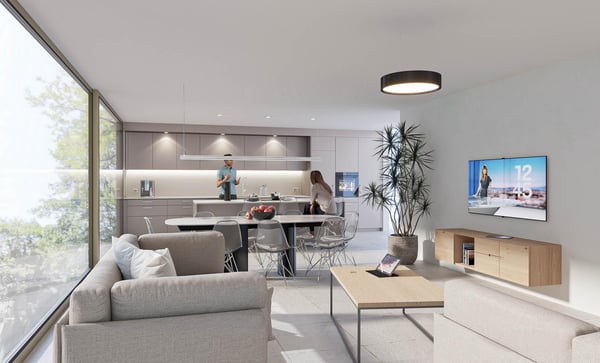 Attique neuf de 5.5 pièces avec terrasse de 40 m2 6