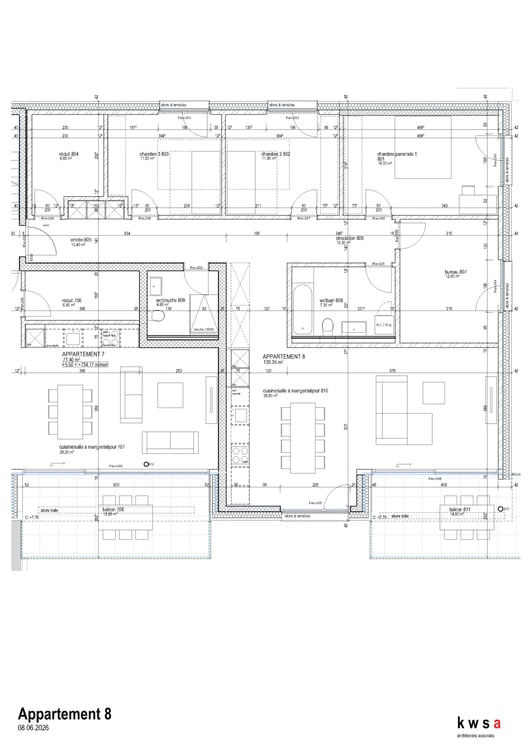 Appartement neuf spacieux de 6.6 pièces avec grand balcon orienté sud-est 6