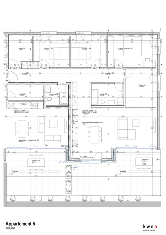 Spacieux 6.6 pièces avec terrasse exceptionnelle de 66 m² 6