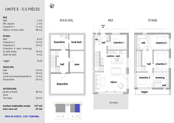 ARISTEA - maison jumelle - Lot E 9
