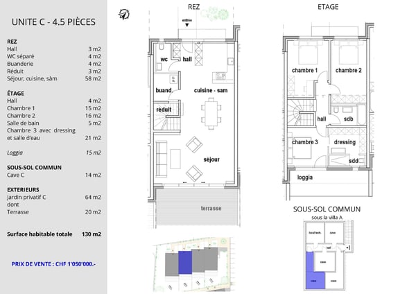 Aristea ? Maison mitoyenne - lot C 6