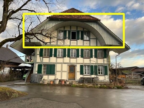 Charmante 3.5 Zimmer-Dachwohnung mit viel Cachet 1