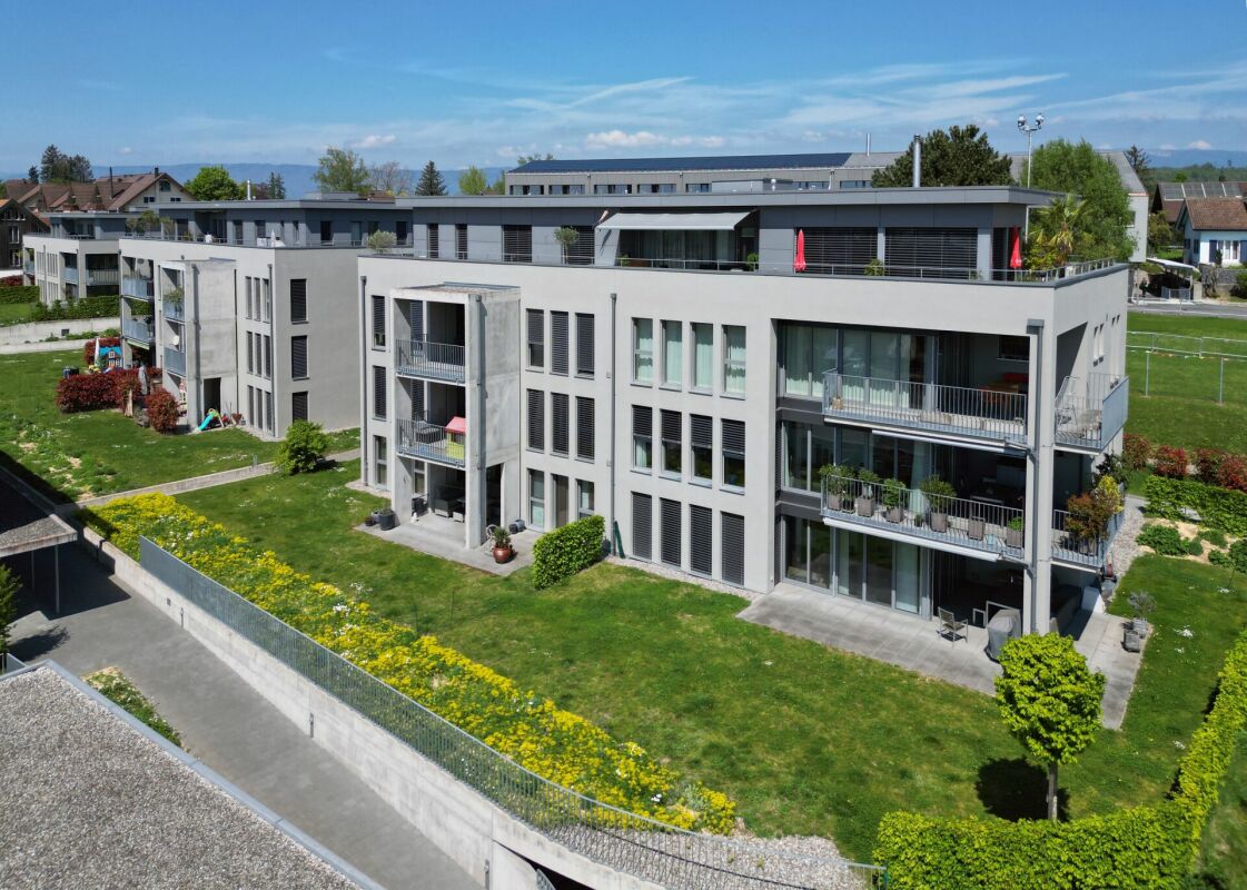 neuwertige Gartenwohnung an idyllischer Lage
