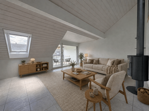 Attraktive und zentral gelegene Dachwohnung mit Galerie