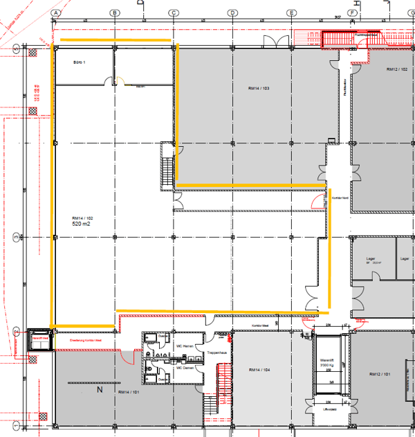 Attraktiver Gewerberaum 630 m² im Büezerhus Rümlang – mit Wachstumsperspektive 9