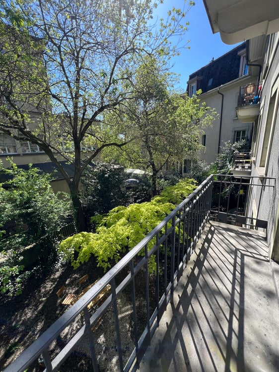 Charmante 1-Zimmerwohnung mit Balkon mit Blick ins Grüne 1