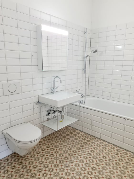 Extravagantes Unikat mit marokkanischen Bodenplatten 10