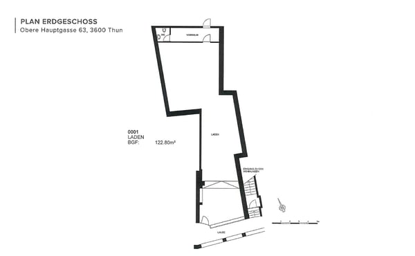 Charmantes Ladenlokal mit 140 m² in der Thuner Altstadt 9