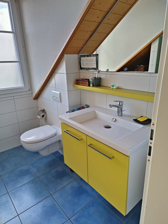 Helle 3 1/2-Zimmer-Dachwohnung mit Terrasse in Galmiz 9