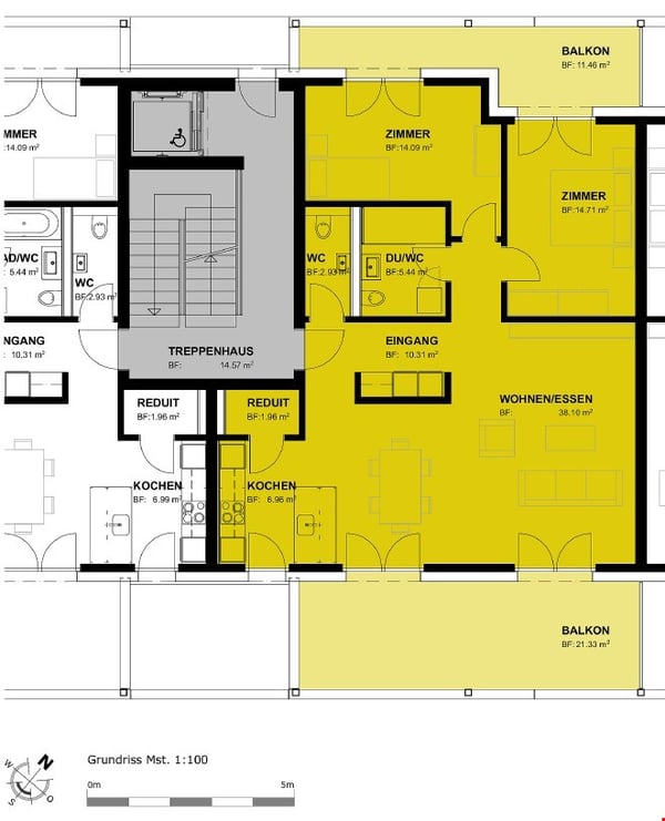 Baujahr 2022 - 3.5-Zimmer Wohnung 94m2 im Birkenhof Uzwil per 01.10.26 oder n.V. 13