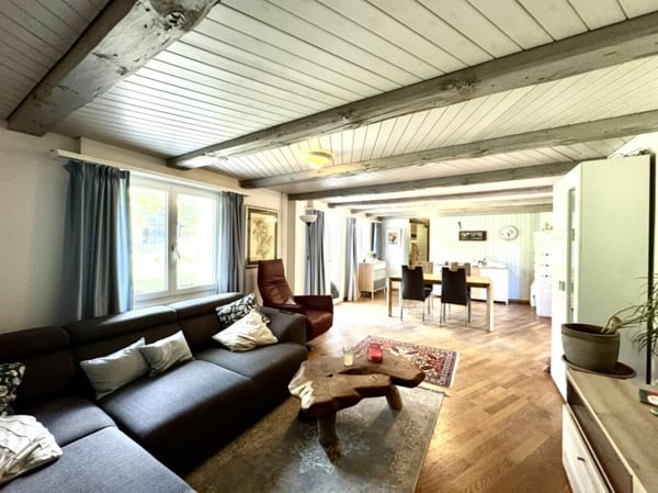 Grosses freistehendes 7.5-Zimmer-Bauernhaus für Pferdeliebhaber oder Kleintierhalter! Pferdeboxen, Remise, Wald und Wiesen .... 3