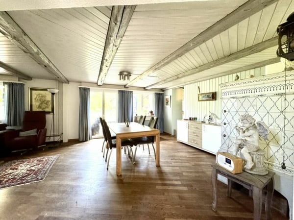 Grosses freistehendes 7.5-Zimmer-Bauernhaus für Pferdeliebhaber oder Kleintierhalter! Pferdeboxen, Remise, Wald und Wiesen .... 10