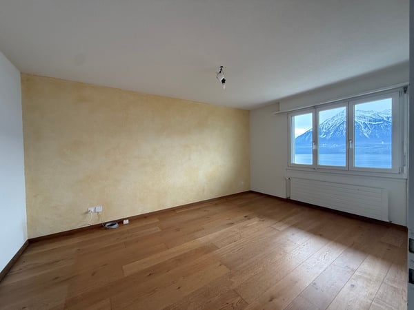 Traumaussicht auf den Thunersee: Grosszügige 2.5-Zimmer-Erdgeschosswohnung in Oberhofen 8