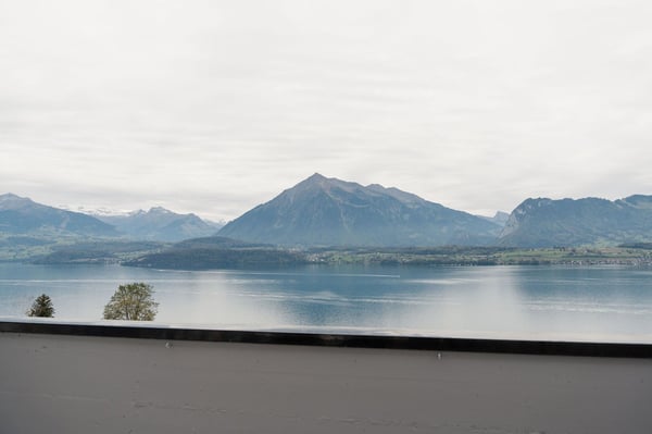 Charmante 4-Zimmer-Dachwohnung mit traumhaftem See- und Bergblick in Oberhofen am Thunersee 2