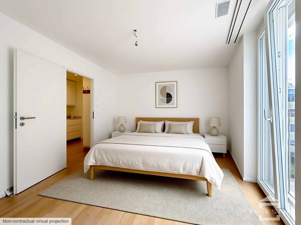 Disponible de suite appartement moderne de 3,5 pièces à deux pas du Léman 6