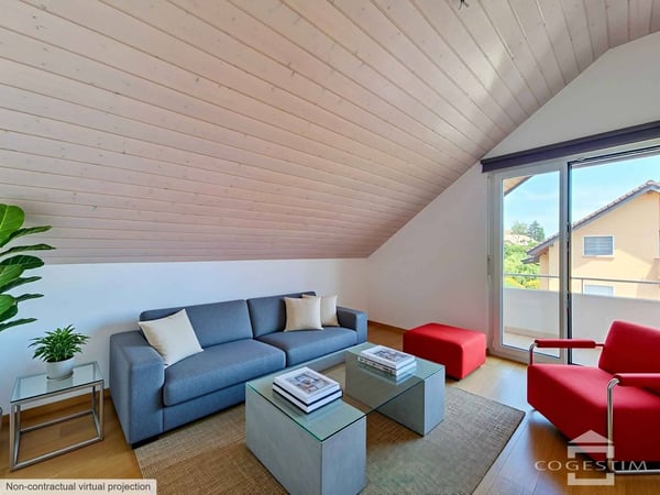 Disponible de suite Bel appartement de 4.5 pièces au cur de La Côte 10