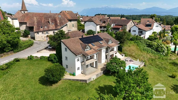La sérénité de la campagne à 10 minutes de Morges Grande maison mitoyenne 10