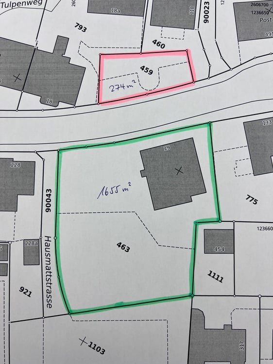 2.5-Zimmer Wohnhaus mit Restaurant und Baulandreserve 22